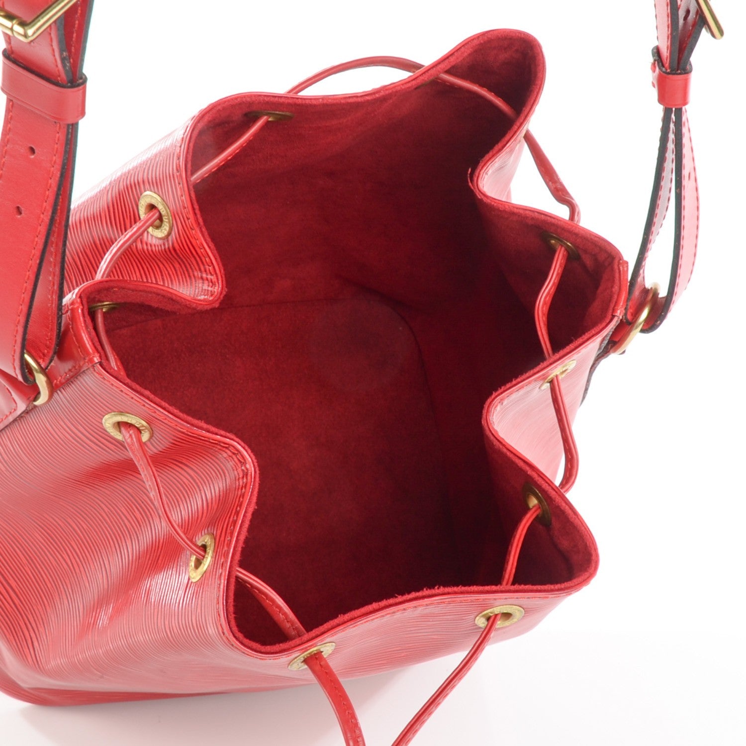 Louis Vuitton Epi Petit Noe Red 5 of 8