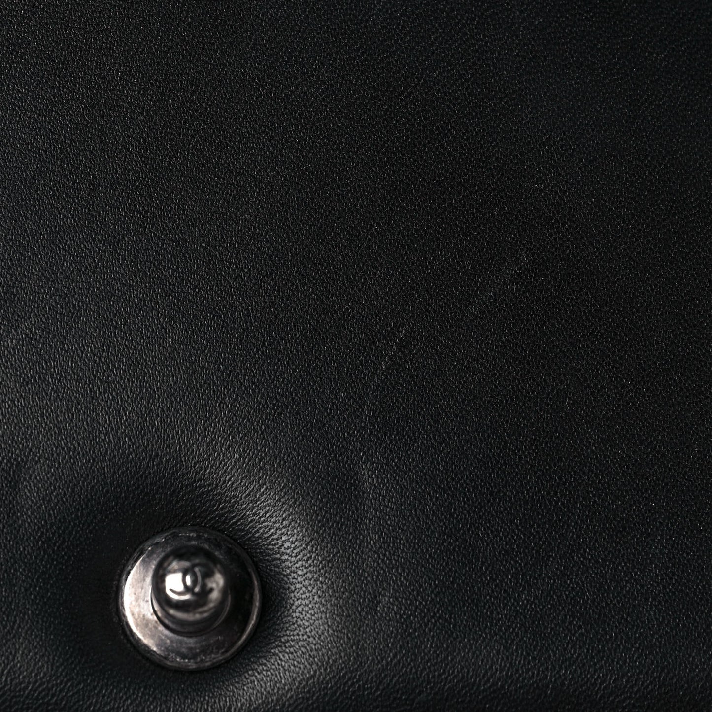 Lambskin Quilted Medium Boy Flap Black