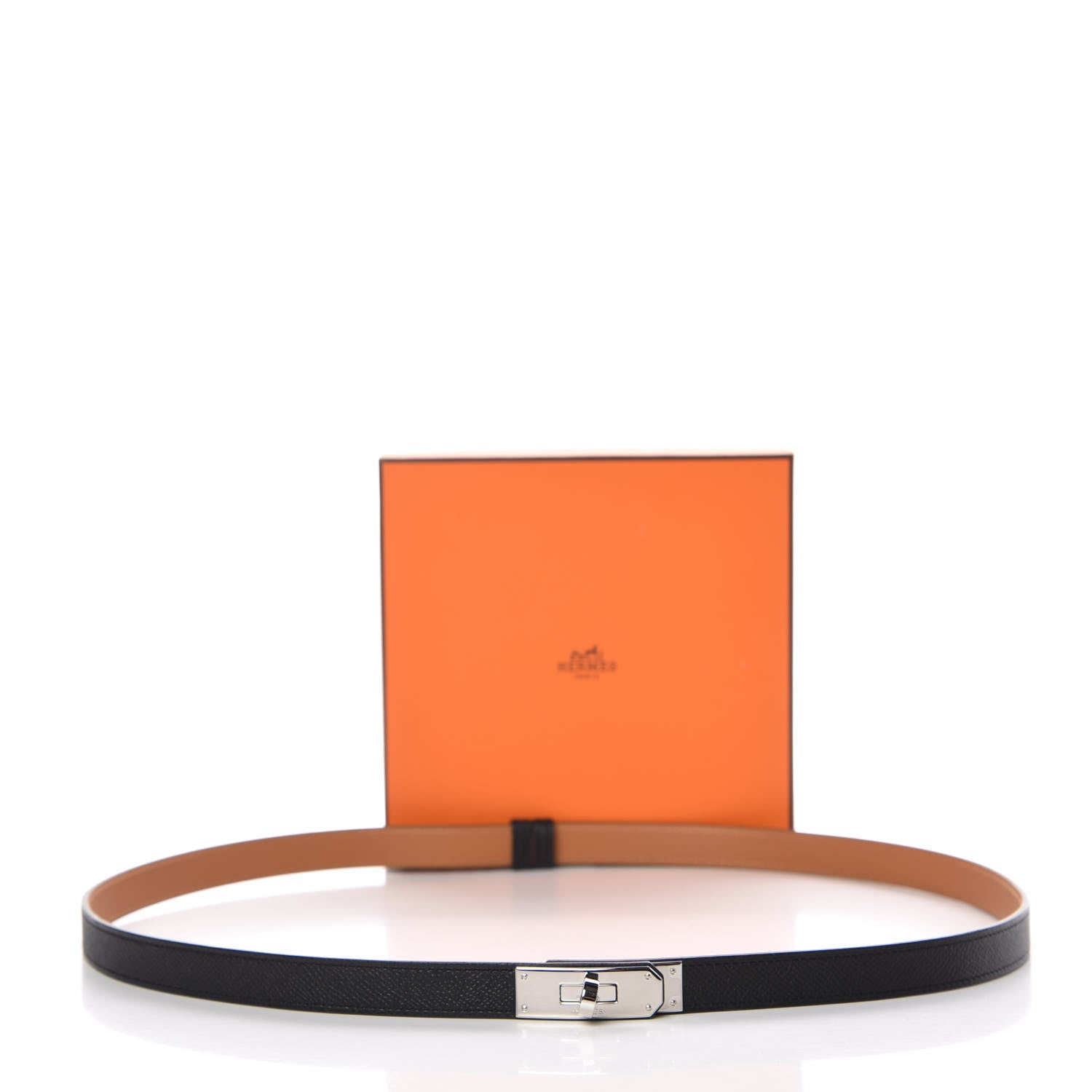 Hermes Epsom Kelly Belt Black 6 of 6