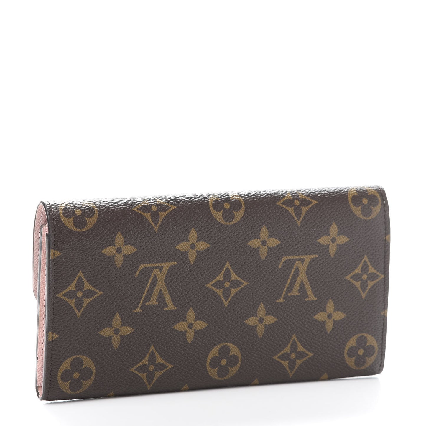 Monogram Emilie Wallet Rose Ballerine