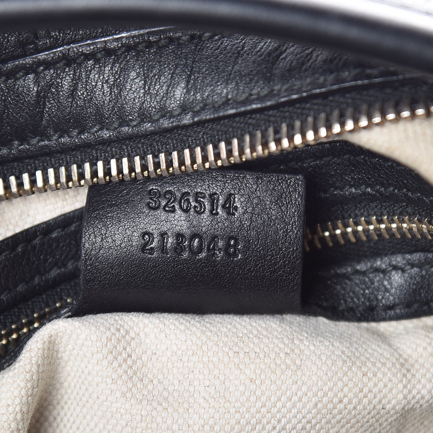 Guccissima Small Miss GG Hobo Black