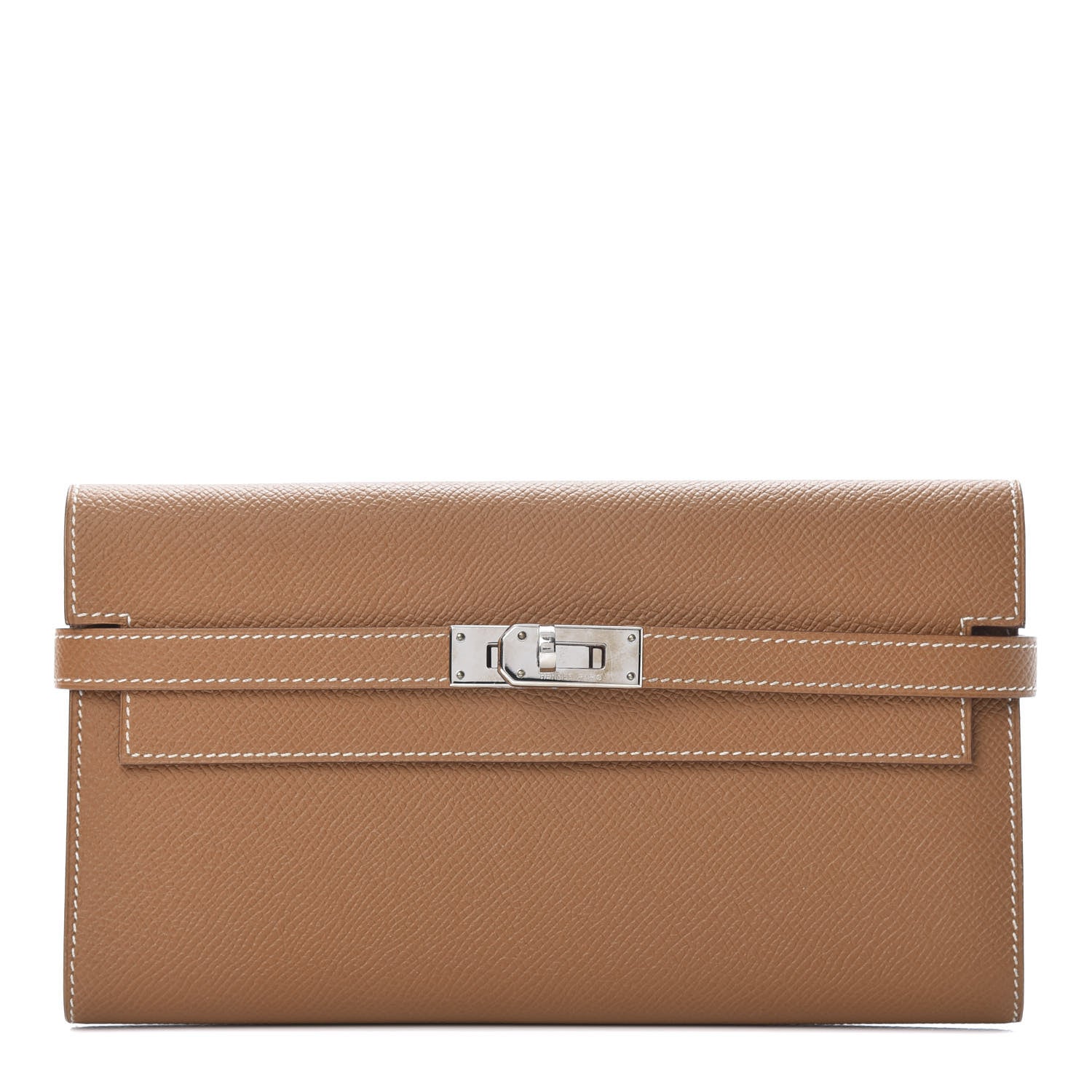 Hermes Epsom Kelly Longue Wallet Gold 1 of 9