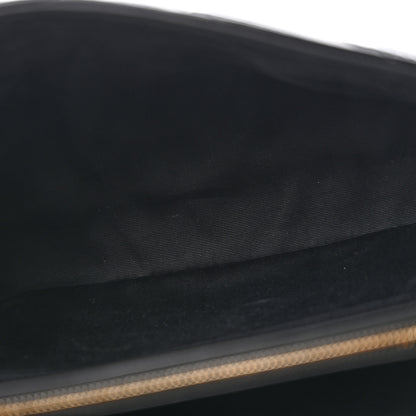 Saint Laurent Patent Y Quilted Monogram Medium Loulou Chain Satchel Black 5 of 12