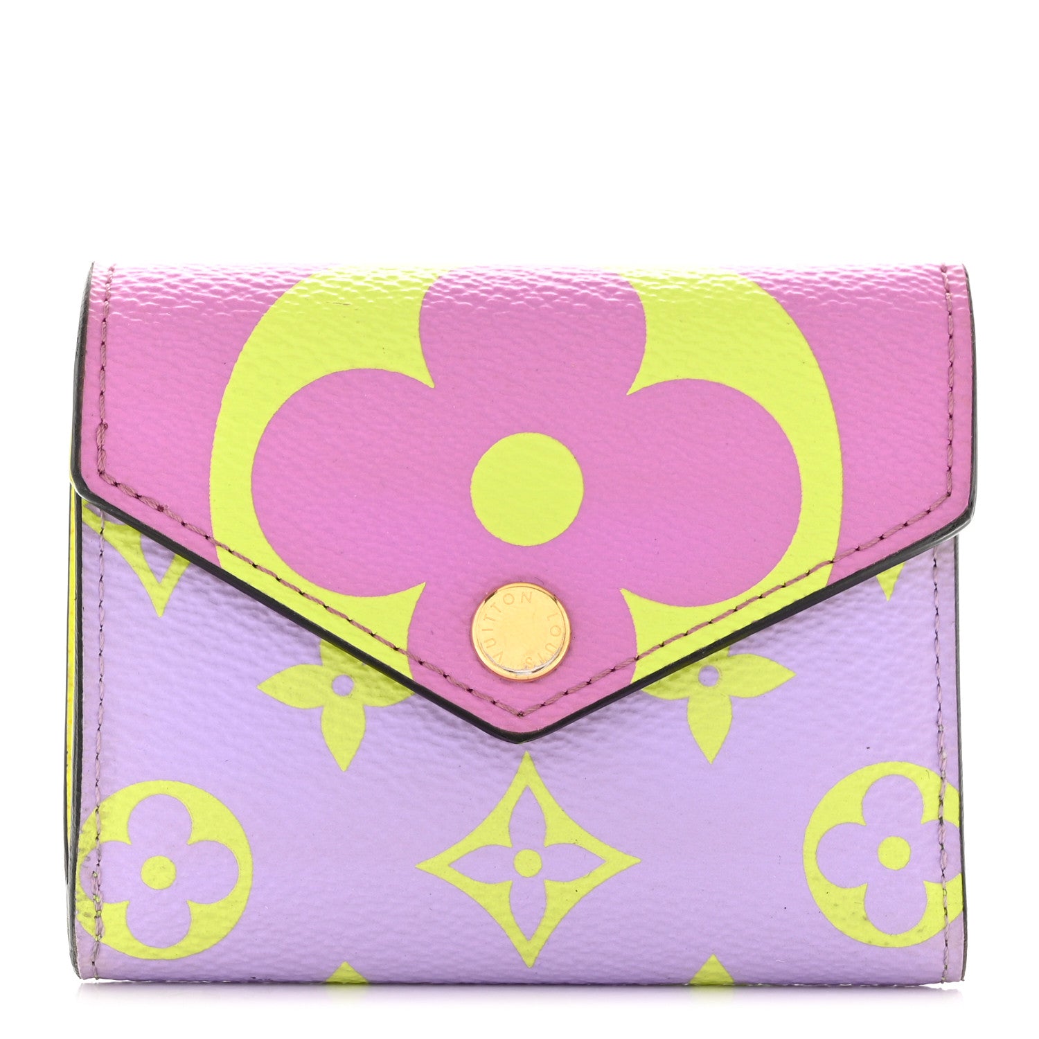 Louis Vuitton Monogram Giant Zoe Wallet Pink Lilac 1 of 7