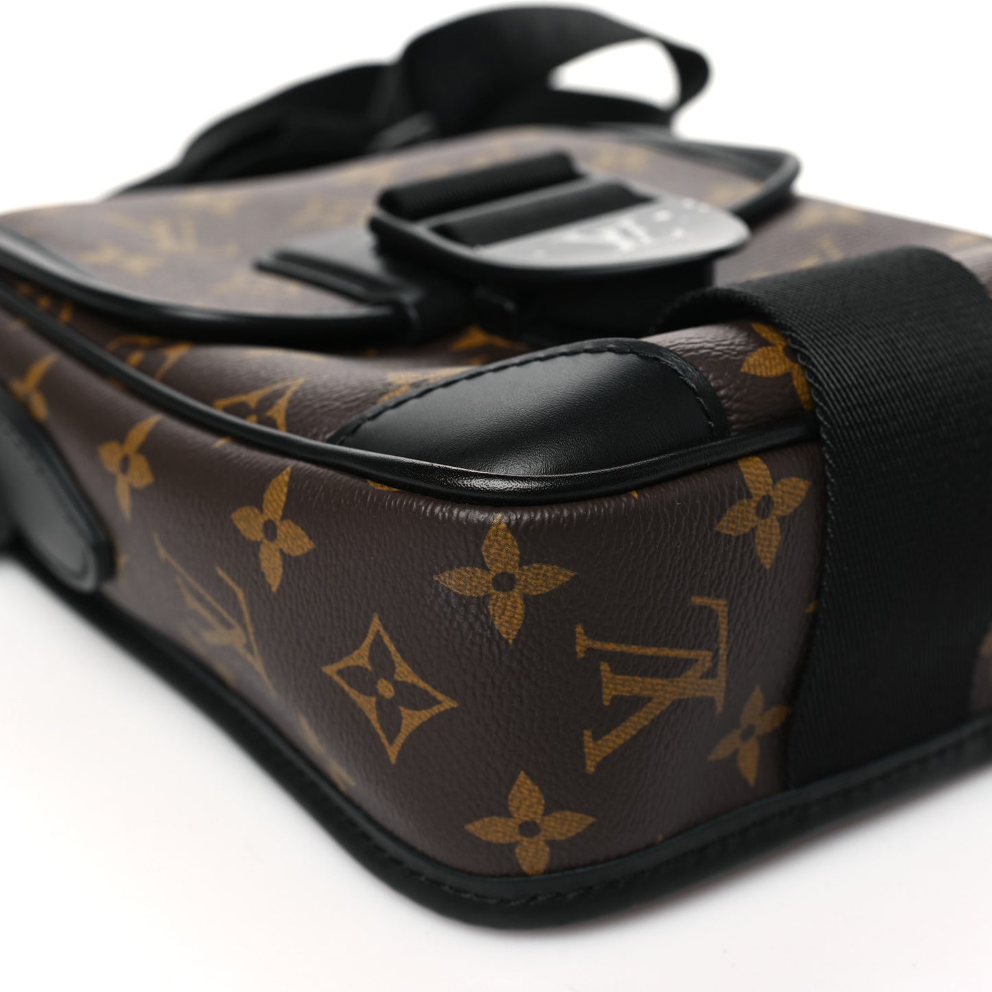 Monogram Macassar Archy Messenger PM