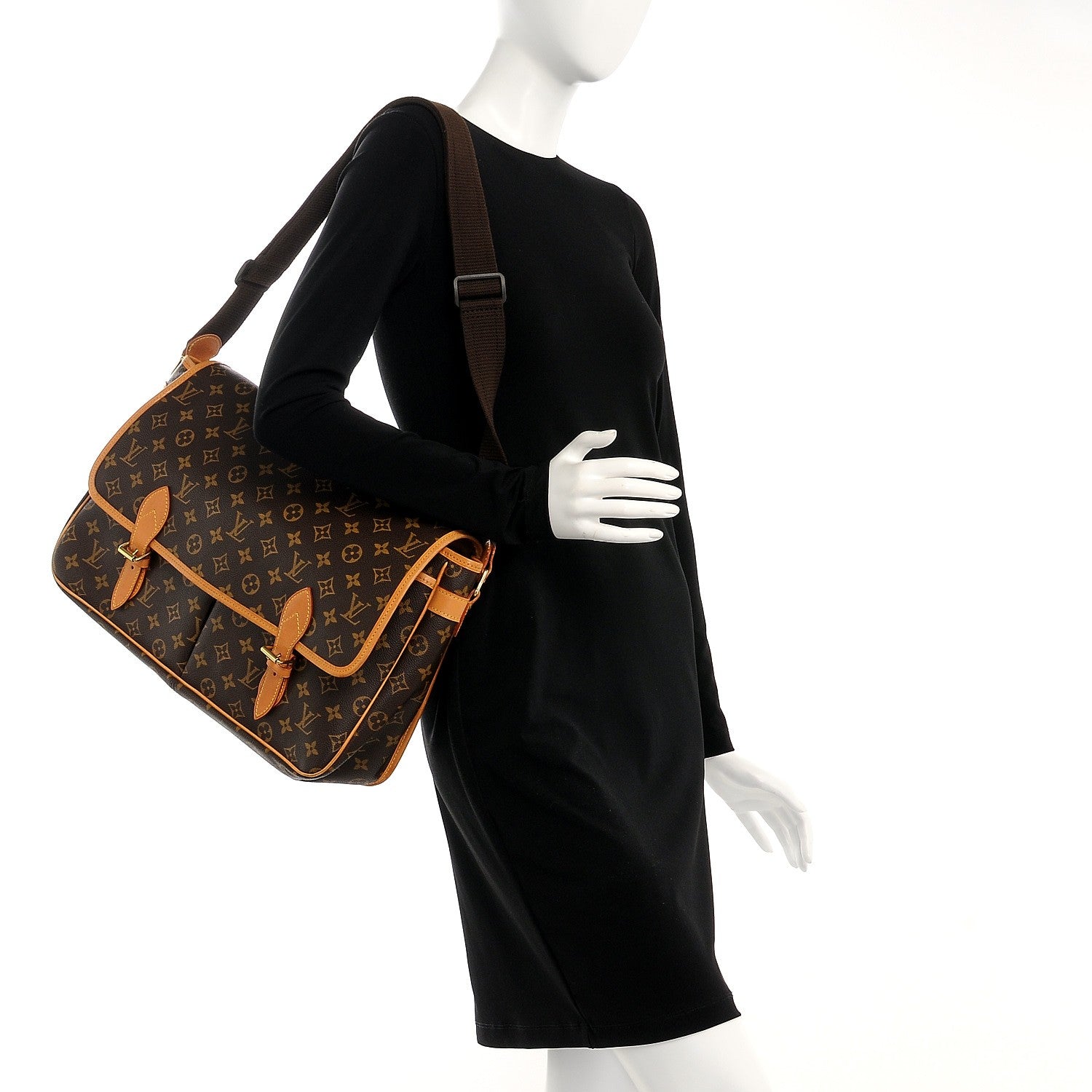 Louis Vuitton Monogram Sac Gibeciere GM 2 of 13