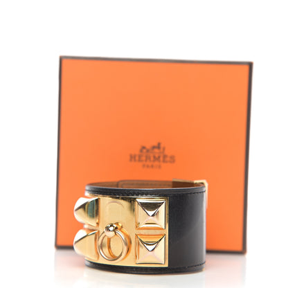 Hermes Box Collier de Chien CDC Bracelet T2 Black 7 of 7