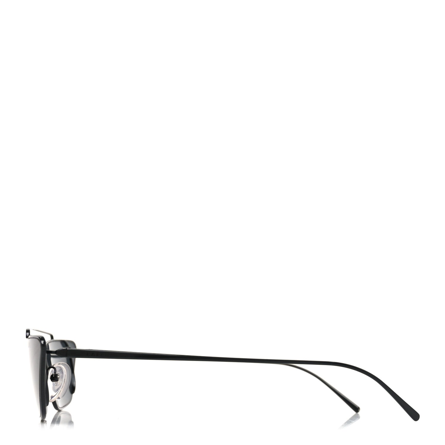 Prada Cat Eye Sunglasses SPR 64U Black 1849075 – FASHIONPHILE