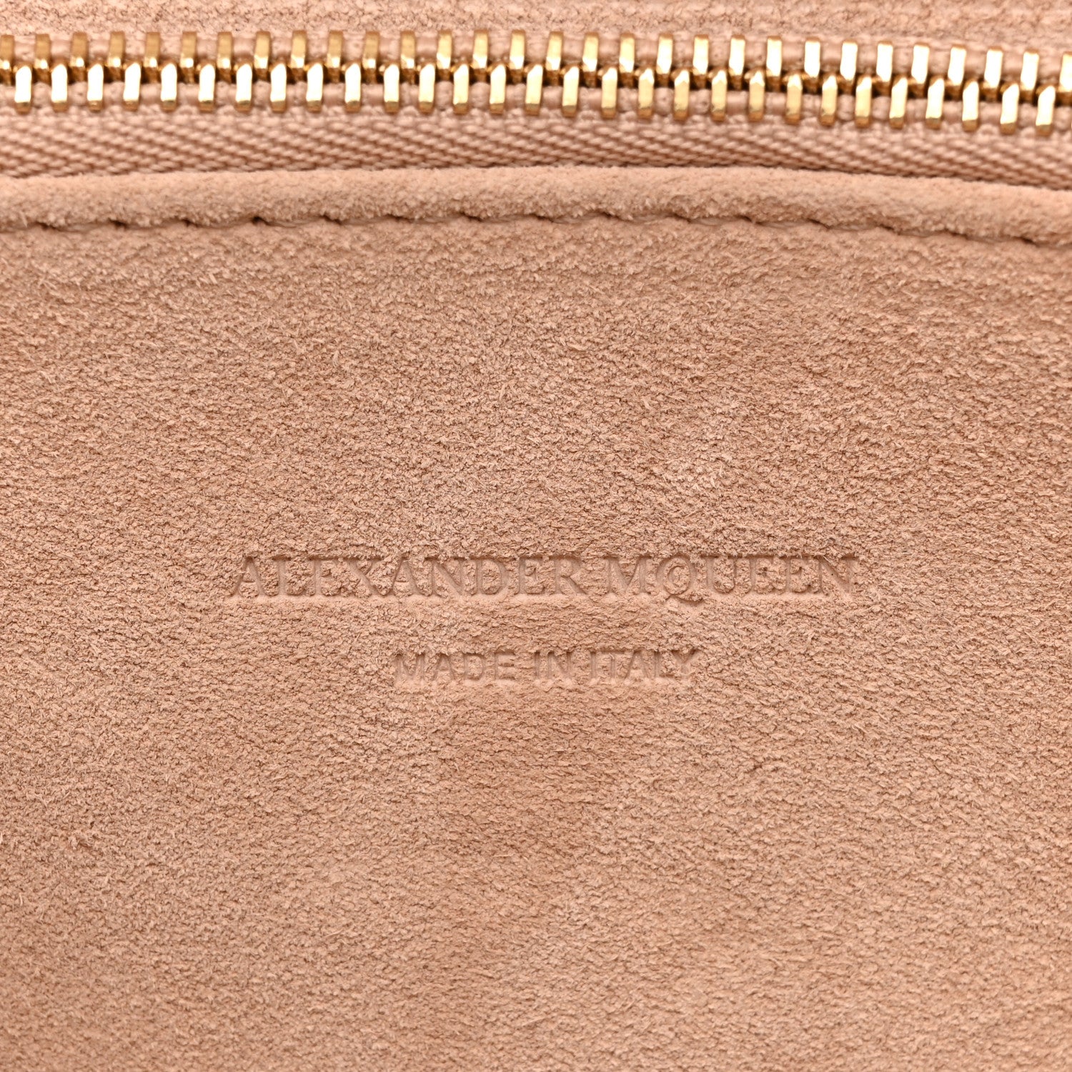 Alexander McQueen Calfskin Crocodile Embossed Knuckle Flat Clutch Burgundy 6 of 7