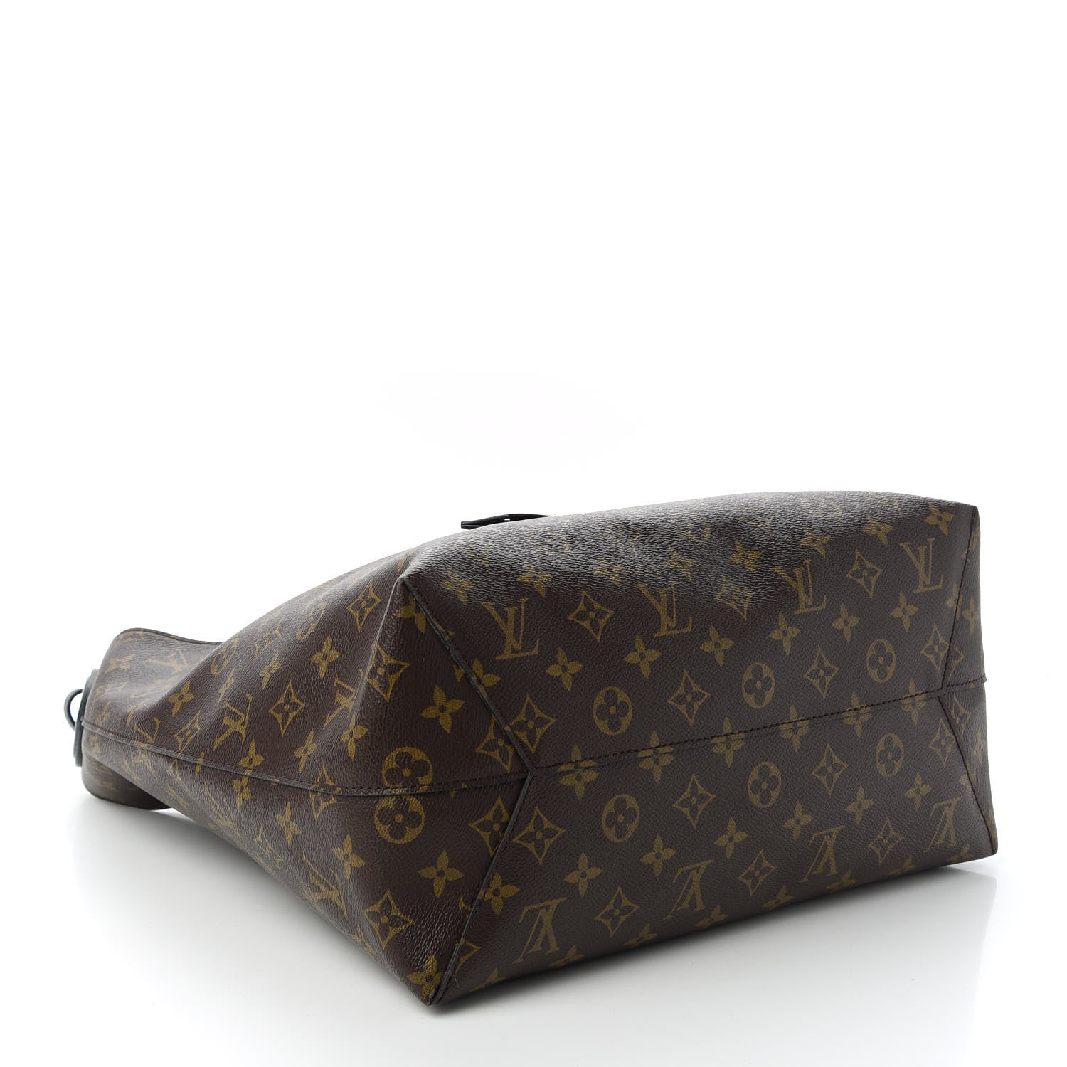 Louis Vuitton Monogram Flower Hobo Black 4 of 10