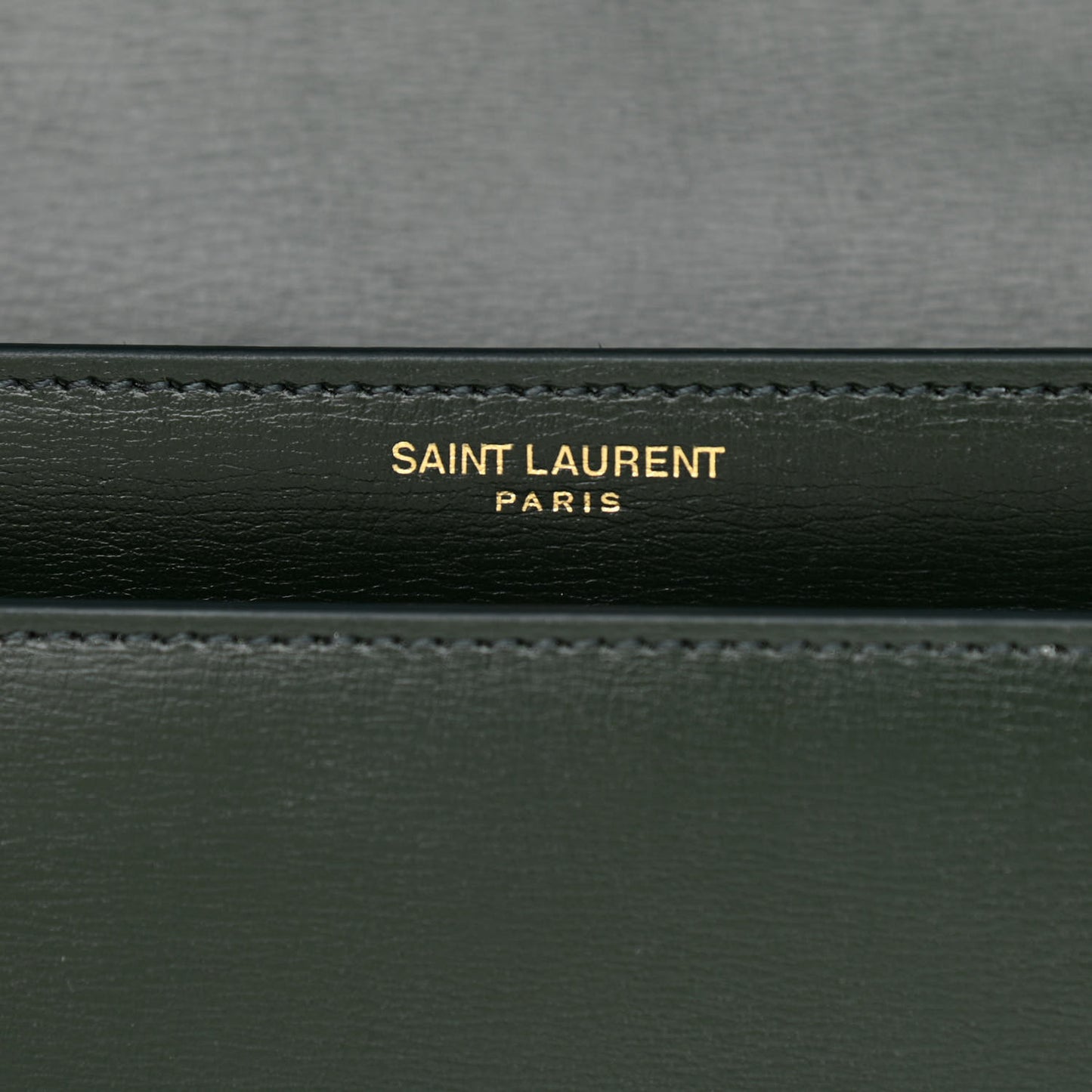 Calfskin Medium Monogram Sunset New Vert Fonce