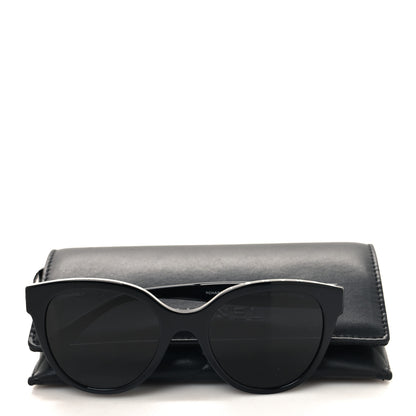 Chanel Acetate CC Butterfly Sunglasses 5414-A Black 7 of 7
