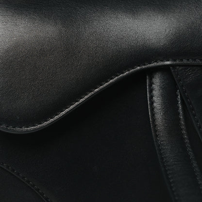 Christian Dior Calfskin Mini Saddle Bag Black 9 of 11