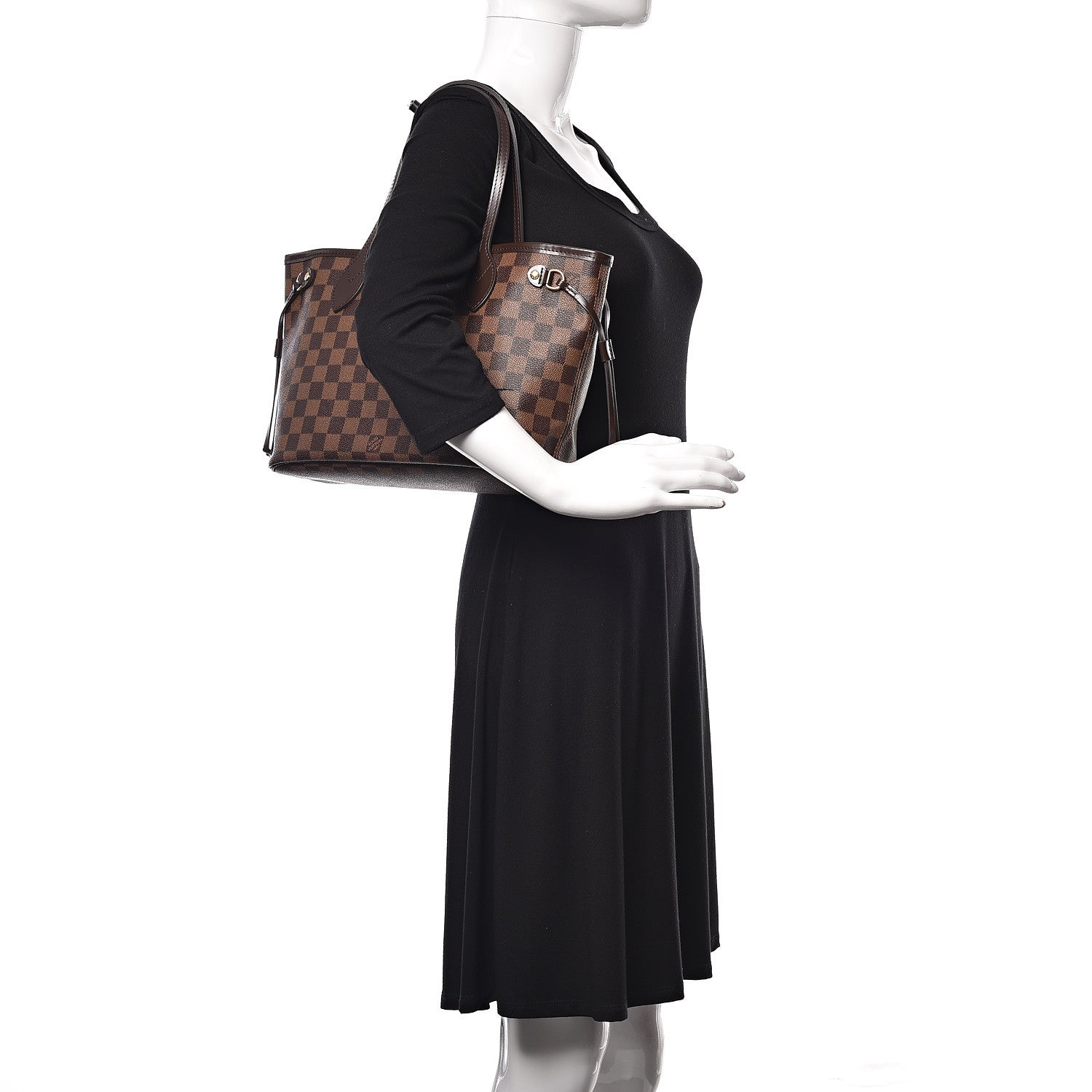 Louis Vuitton Damier Ebene Neo Neverfull PM 2 of 10