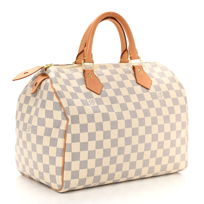 Louis Vuitton Damier Azur Speedy 30 3 of 9