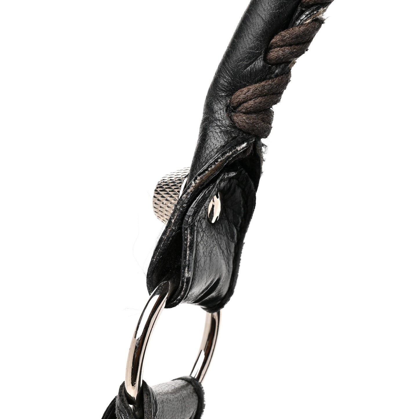 Chevre Giant 21 Silver Hardware Day Hobo Black