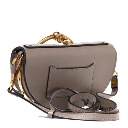 Chloe Calfskin Small Nile Bracelet Minaudiere Bag Motty Grey 3 of 11