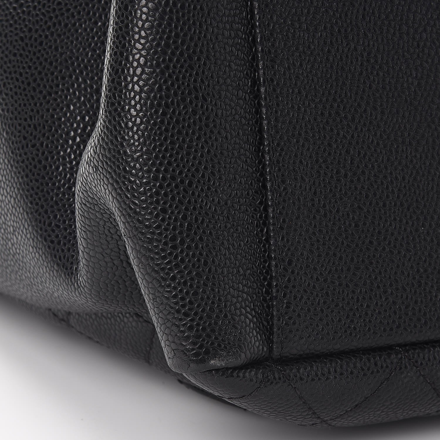 Chanel Caviar Quilted Grand Shopping Tote GST Black 12 of 14