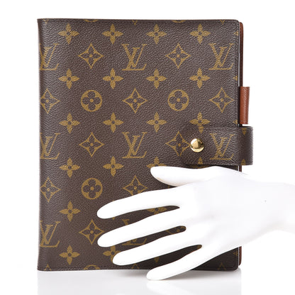 Louis Vuitton Monogram Large Ring Agenda Cover 2 of 8