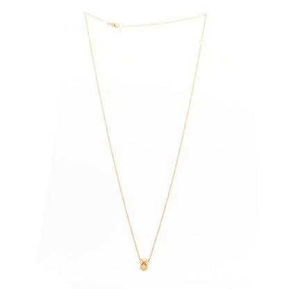 Chanel 18K Yellow Gold Coco Crush Round Pendant Necklace 3 of 7