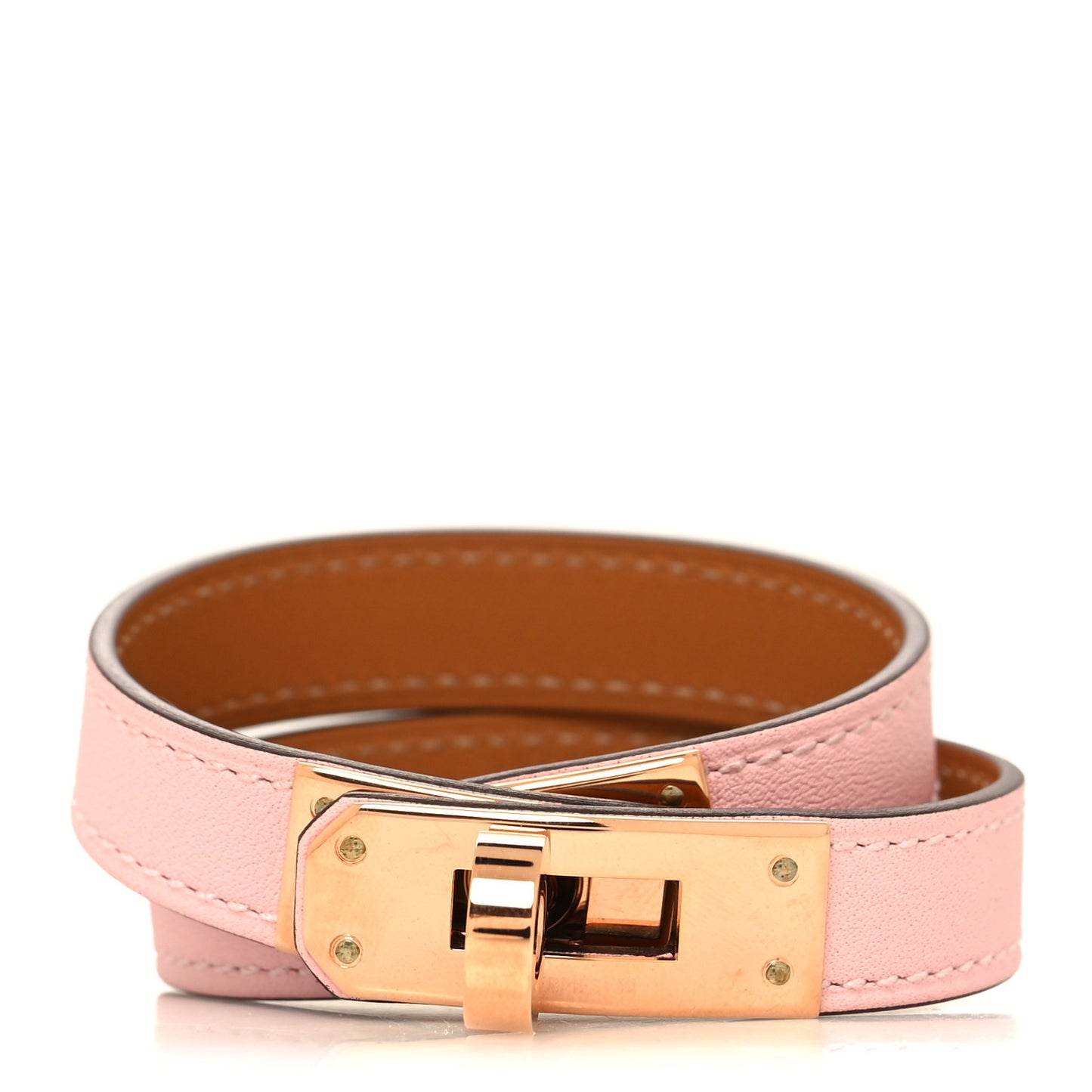 Swift Kelly Double Tour Bracelet Rose Sakura
