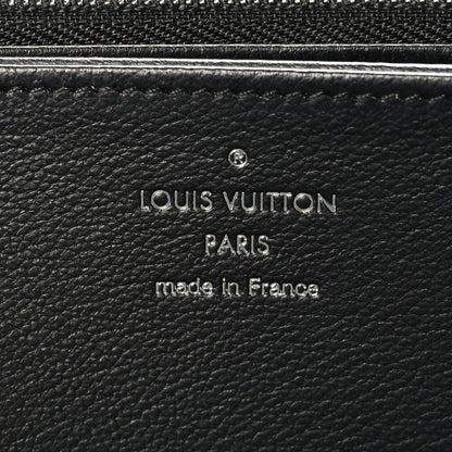 Louis Vuitton Snakeskin Monogram Zippy Padlock Wallet Black 8 of 8