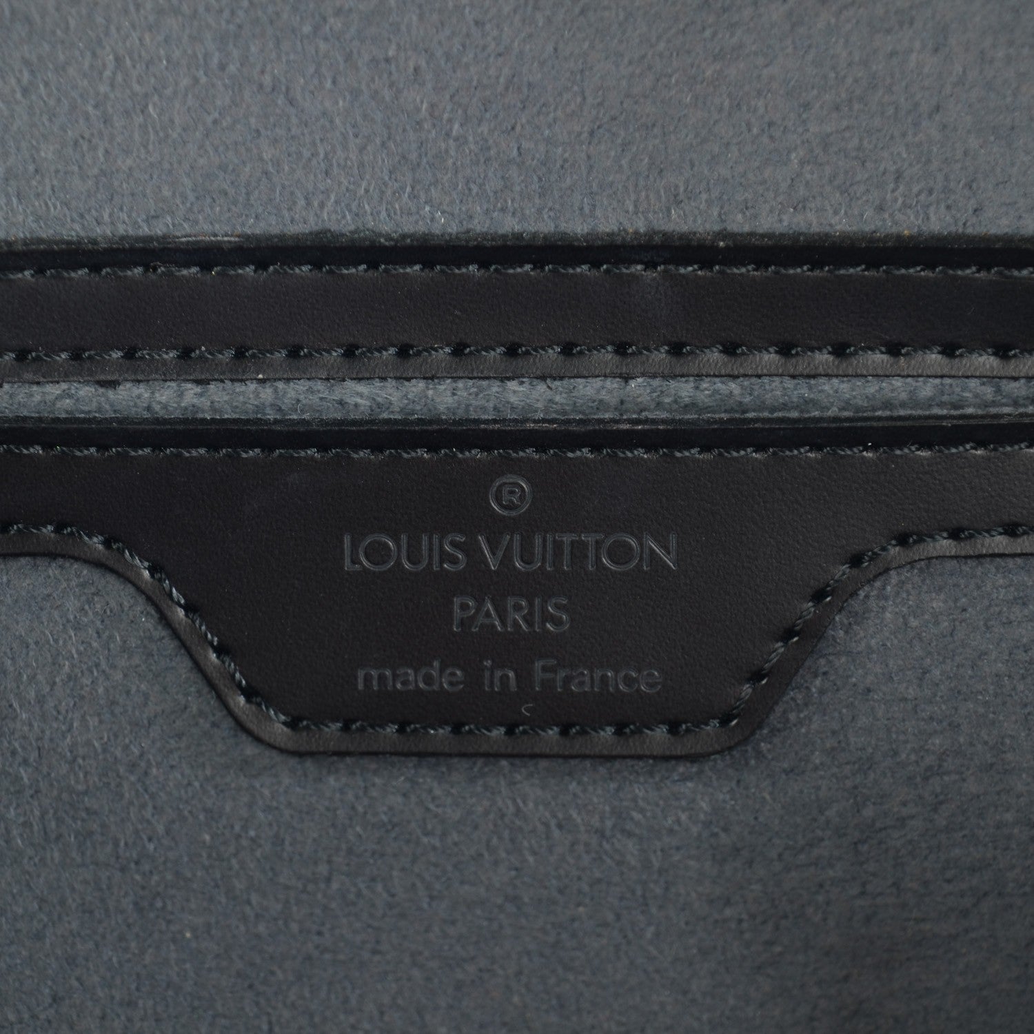 Louis Vuitton Epi Soufflot Black 5 of 8