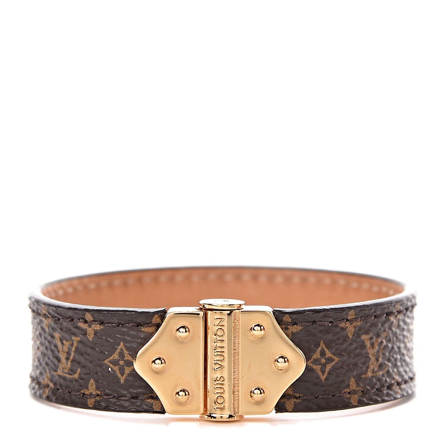 Louis Vuitton Monogram Nano Bracelet 17 1 of 7