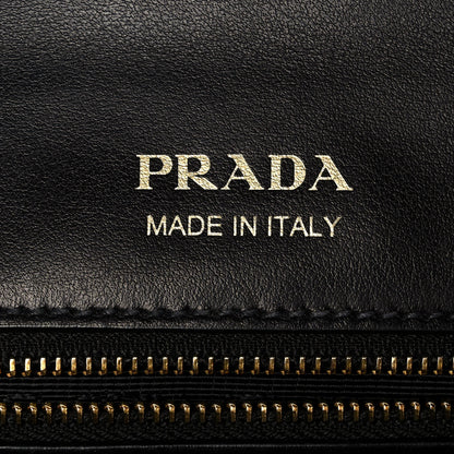 Prada City Calf Ribbon Bag Marmo Black Giada 6 of 8