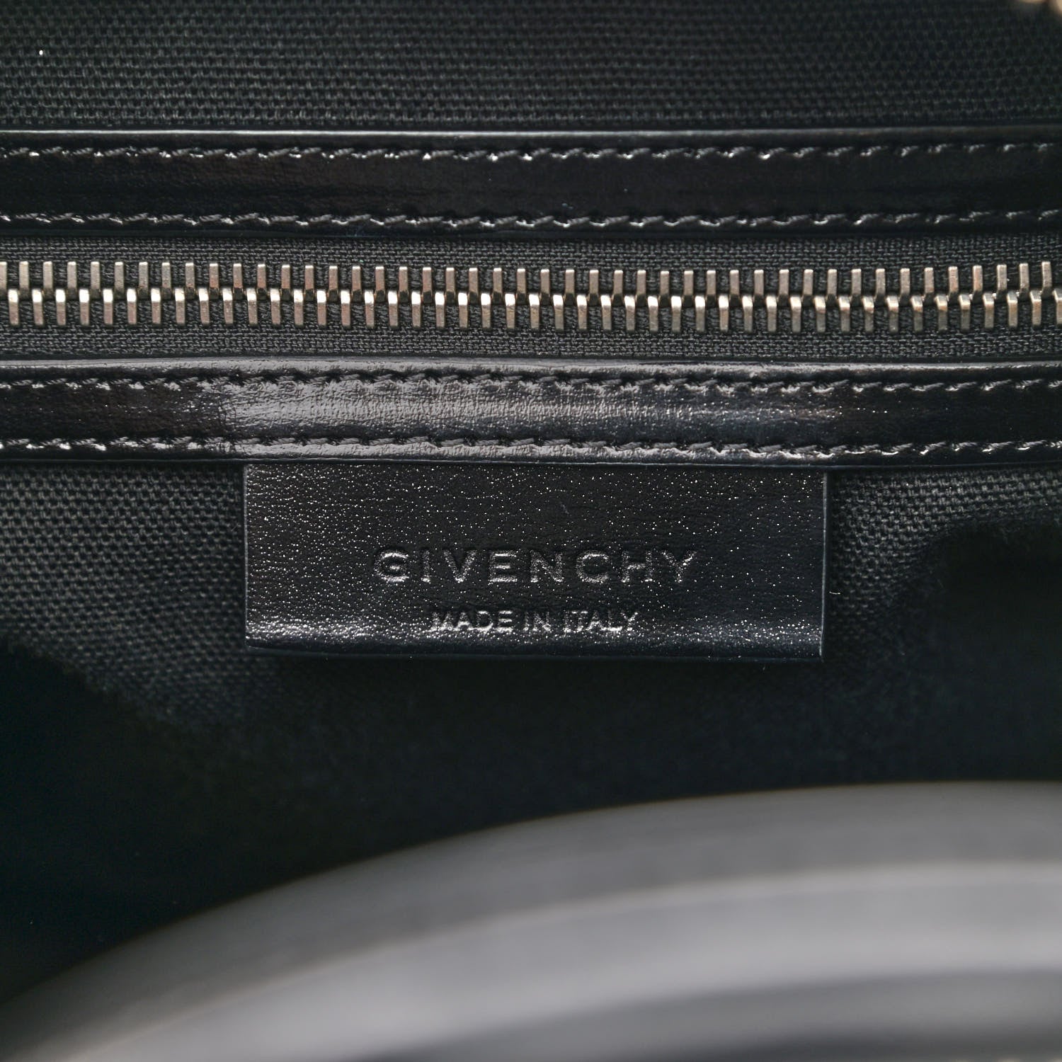 Givenchy Shiny Lord Calfskin Small Antigona Black 6 of 10