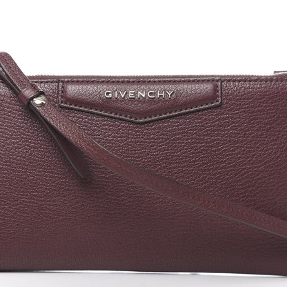 Givenchy Grained Goatskin Antigona Crossbody Oxblood 11 of 12