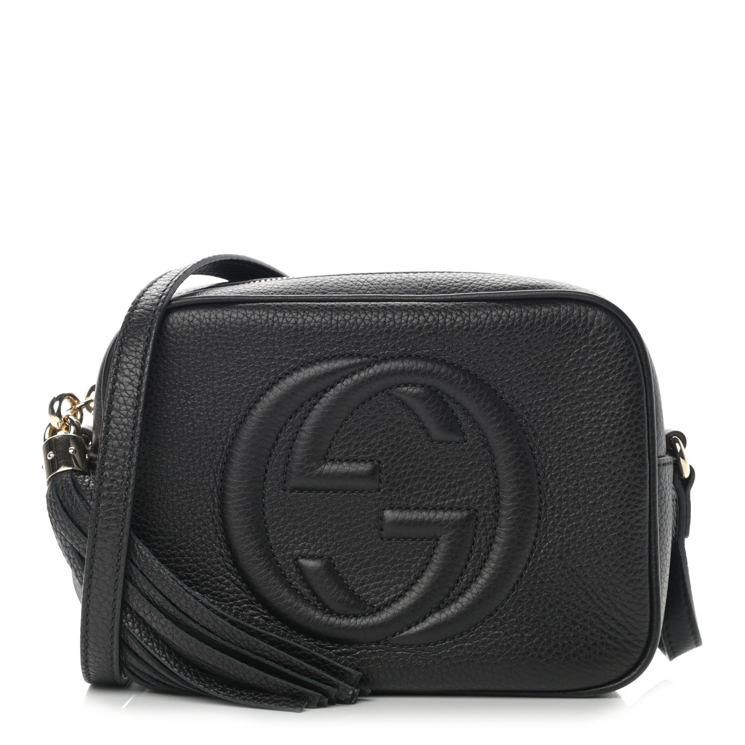 Gucci Pebbled Calfskin Small Soho Disco Bag Black 1 of 10