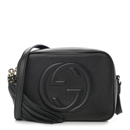 Gucci Pebbled Calfskin Small Soho Disco Bag Black 1 of 10