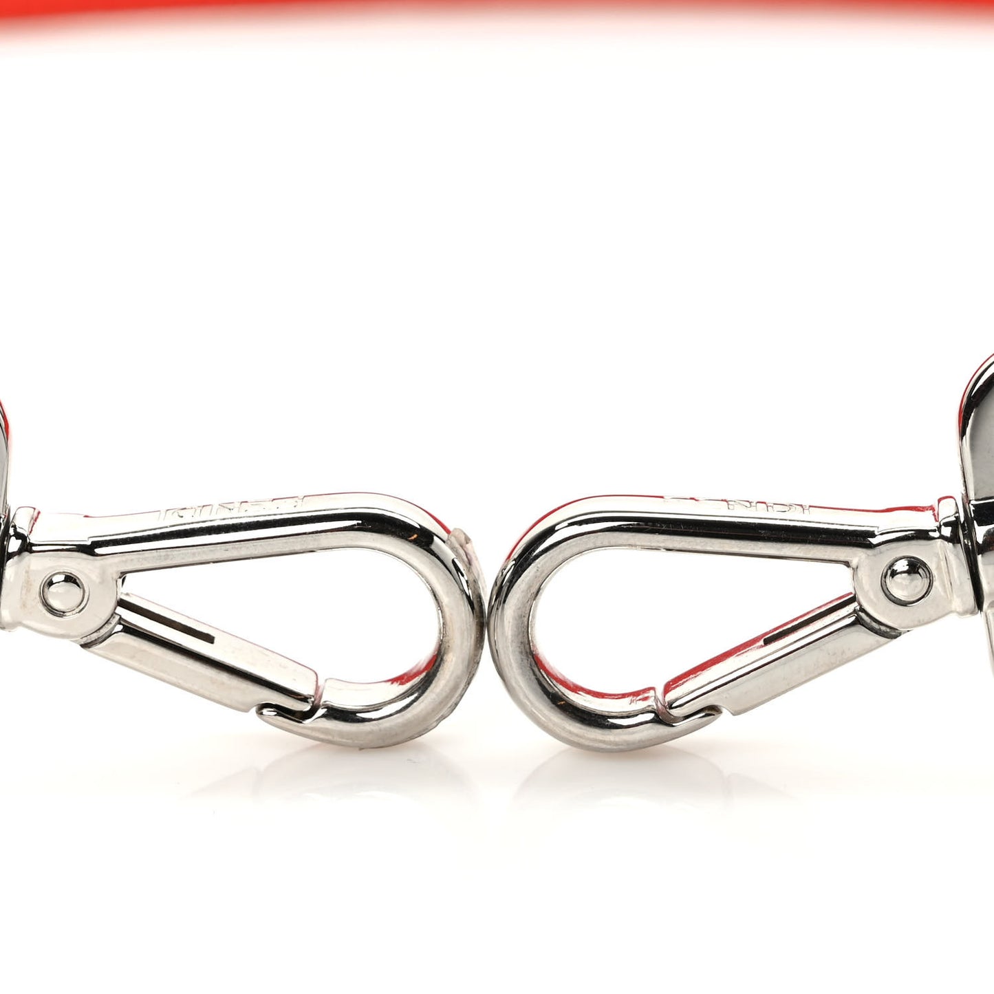 Shiny Python Vitello Dolce Strap You White Papavero