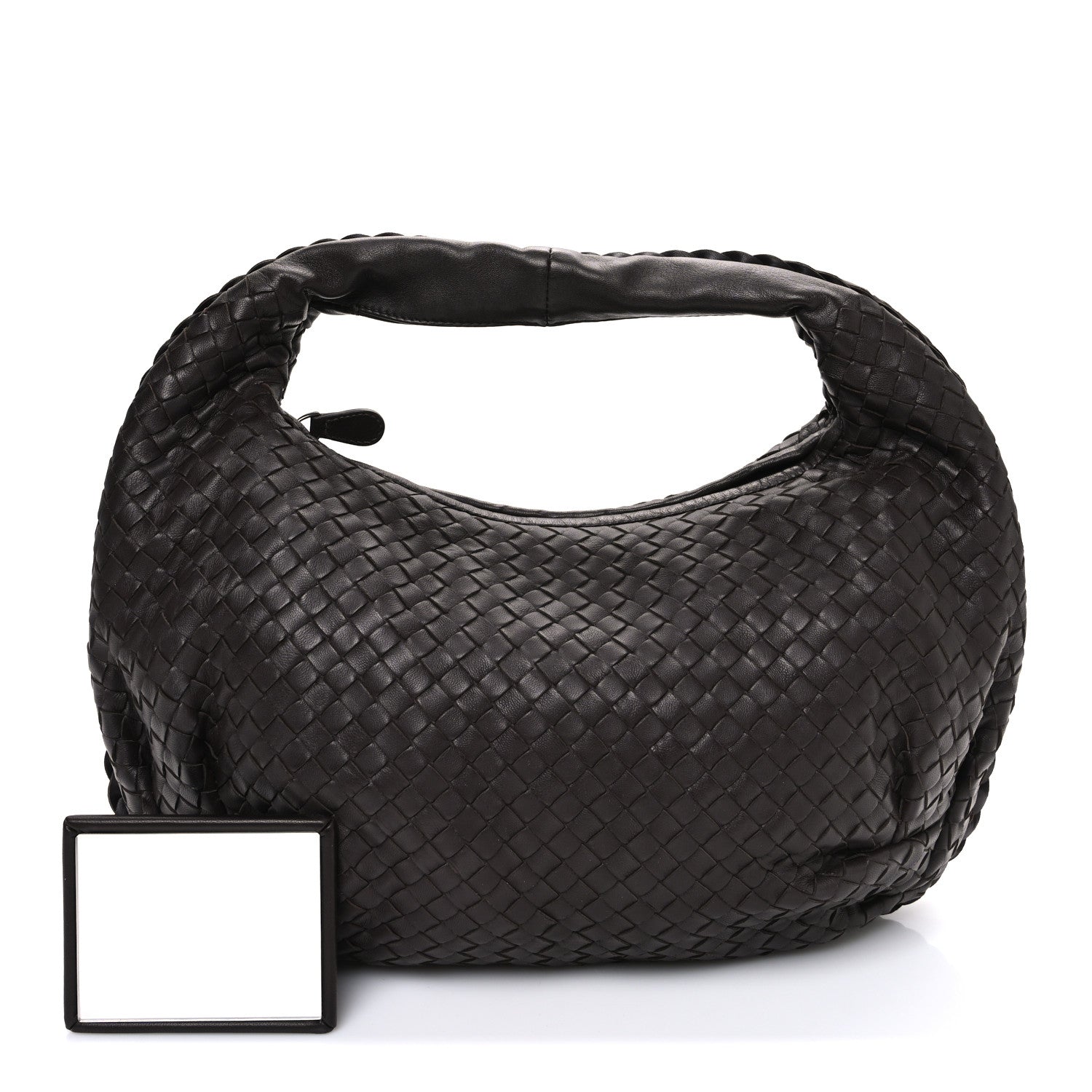 Bottega Veneta Nappa Intrecciato Medium Belly Veneta Hobo Ebano 2 of 11