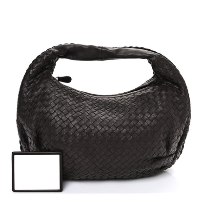 Bottega Veneta Nappa Intrecciato Medium Belly Veneta Hobo Ebano 2 of 11