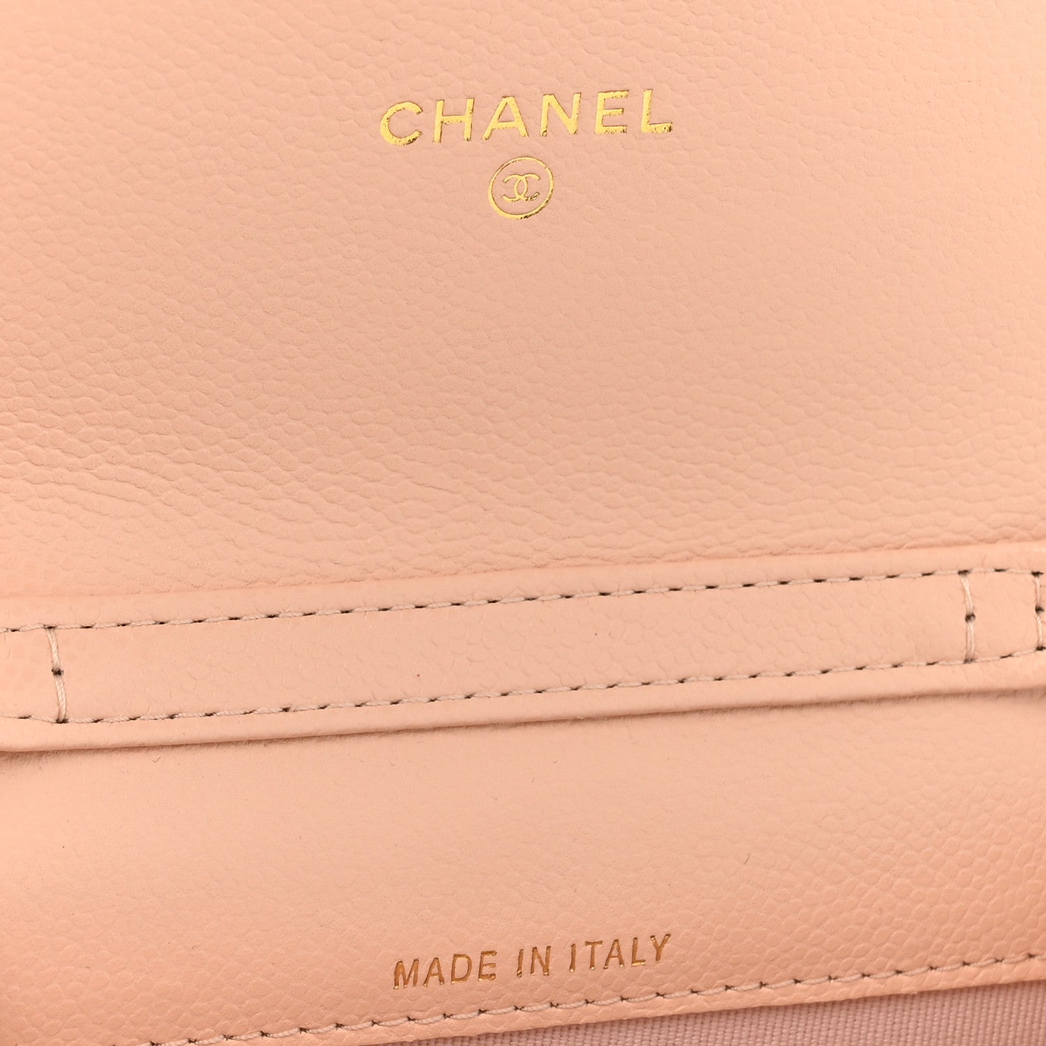 Chanel Caviar Quilted Mini Chain Bag Beige 6 of 10