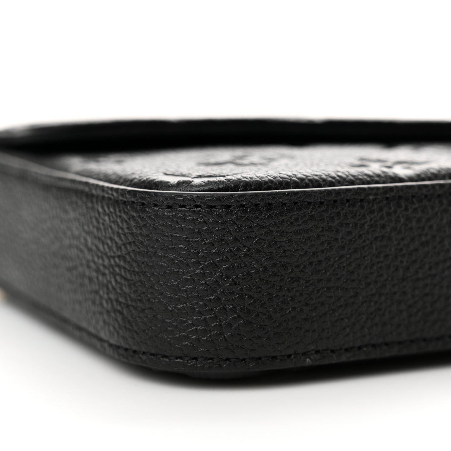 Empreinte Pochette Felicie Chain Wallet Black