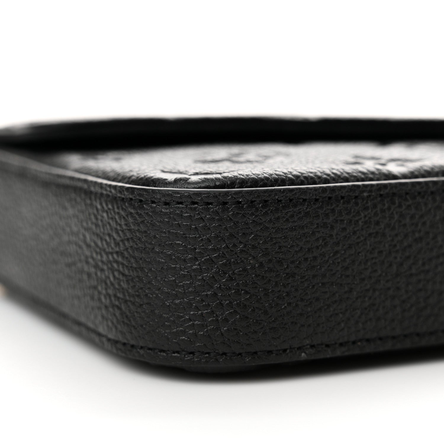 Louis Vuitton Empreinte Pochette Felicie Chain Wallet Black 9 of 10