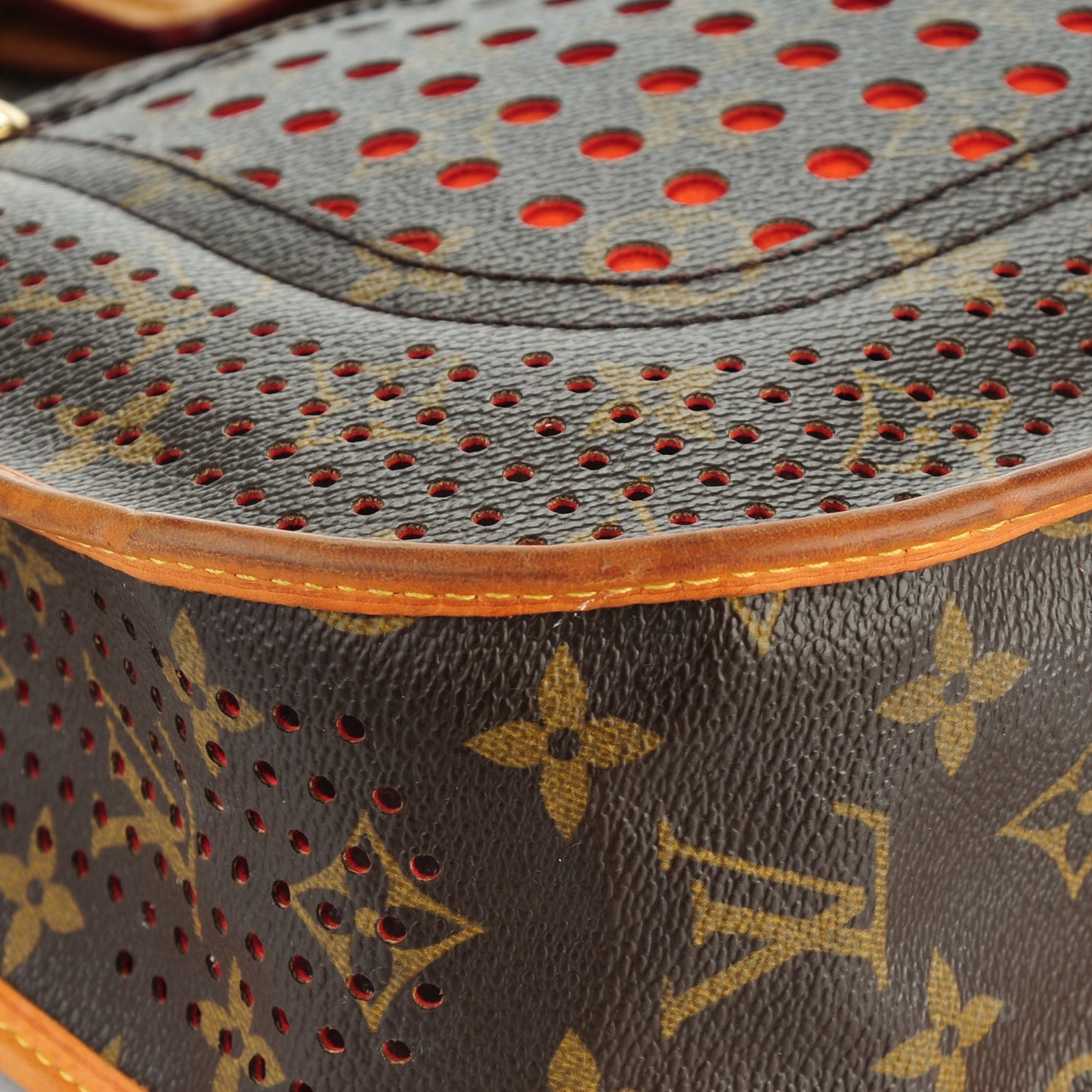 Monogram Perforated Musette Orange