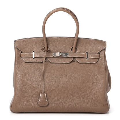 Hermes Togo Birkin 35 Etoupe 1 of 10