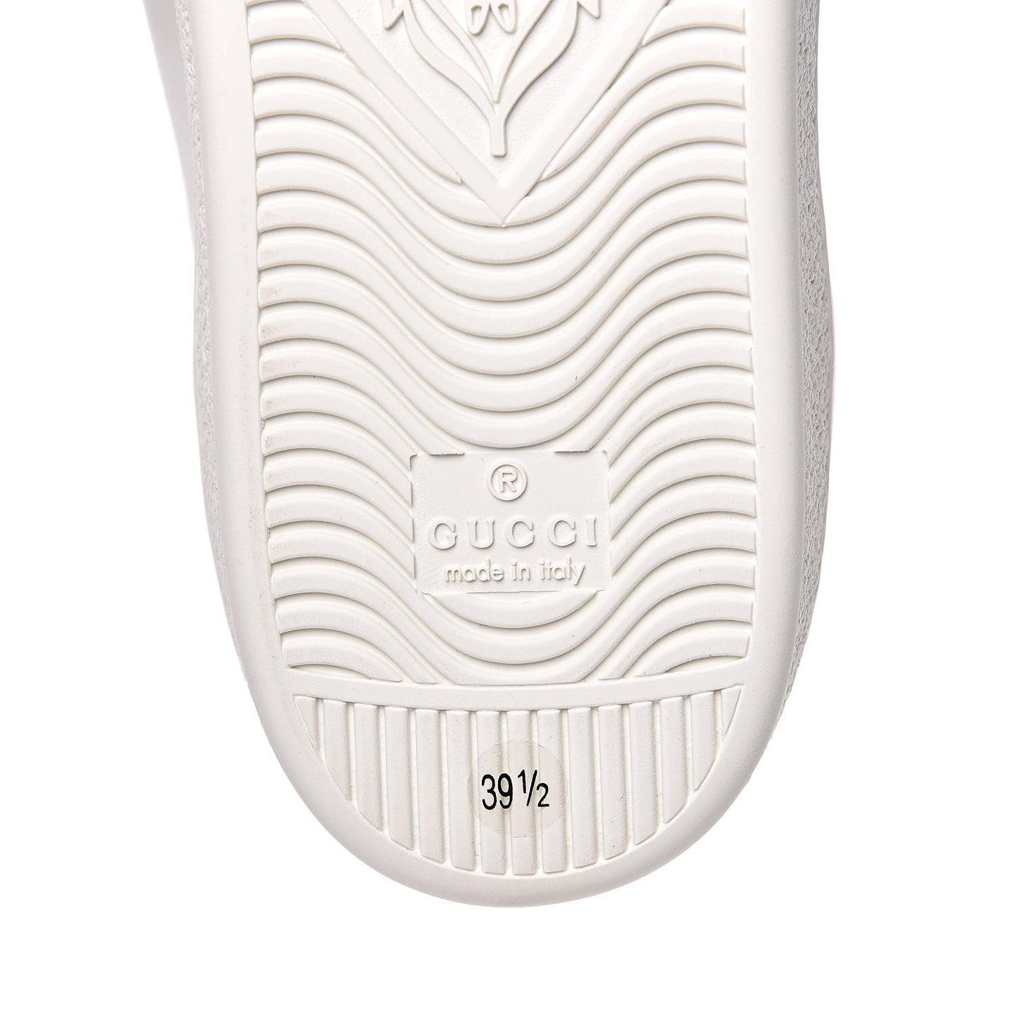 Calfskin Ayers Blind For Love Embroidered Womens Ace Sneakers 39.5 White