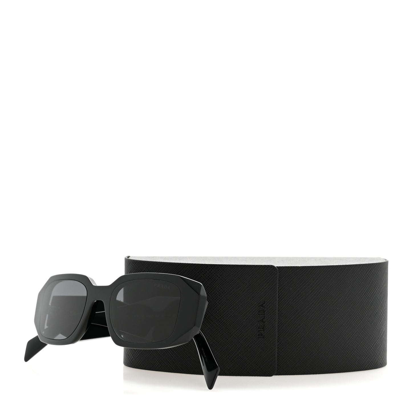 Acetate Symbole Sunglasses SPR 17W Black