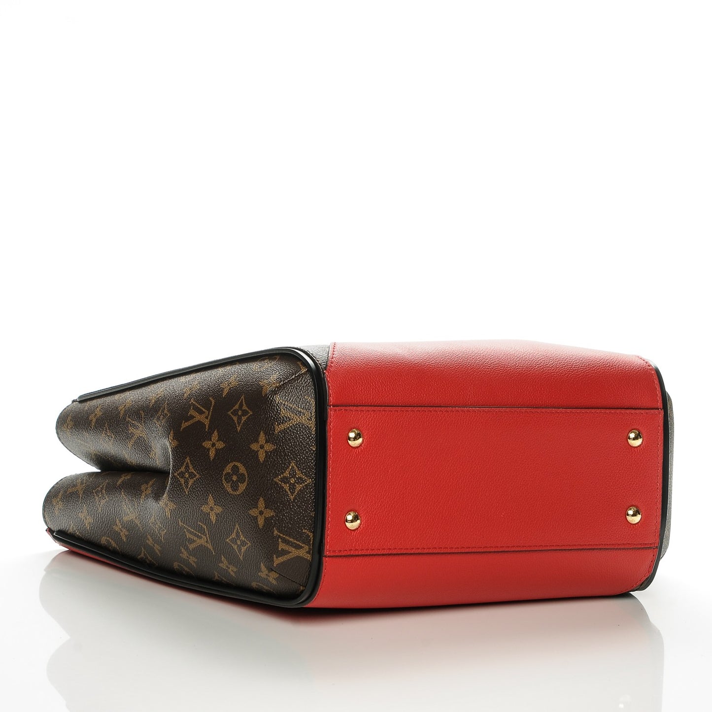 Calfskin Monogram Kimono Tote Cherry