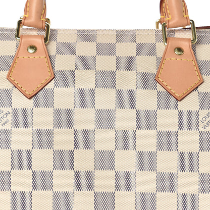 Louis Vuitton Damier Azur Speedy 30 10 of 10