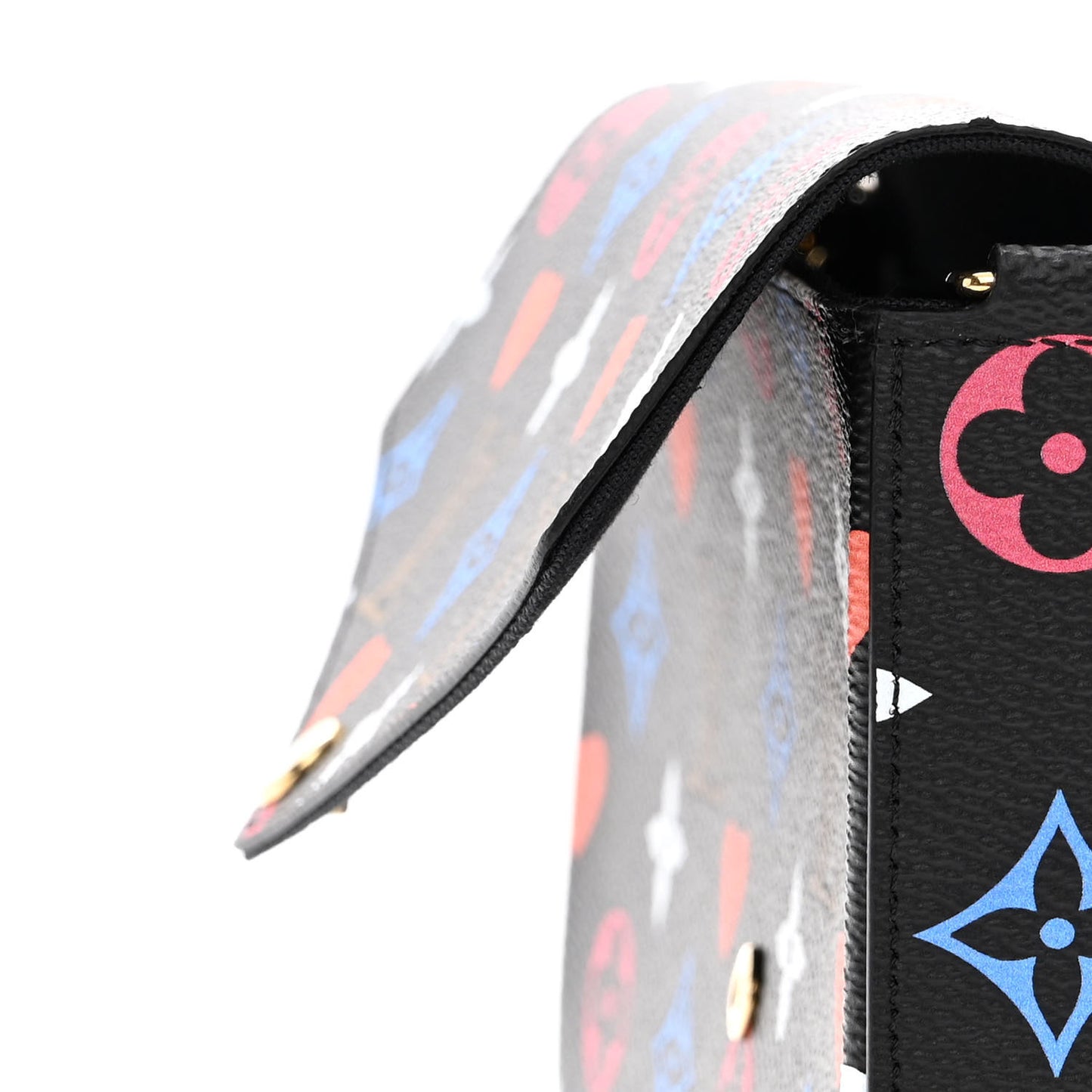 Game On Felicie Chain Wallet Black