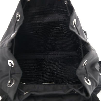 Prada Tessuto Nylon Vela Saffiano Large Backpack Black 3 of 11