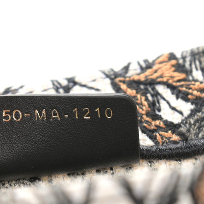 Christian Dior Canvas Embroidered Medium Mille Fleurs Book Tote Multicolor 7 of 11