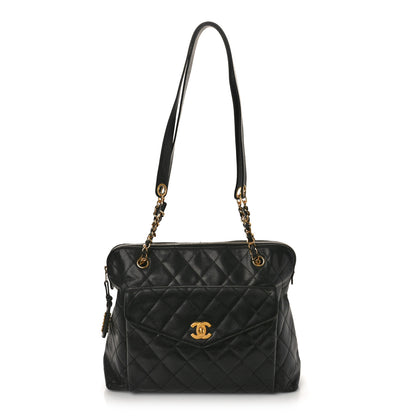 Chanel Caviar Quilted Flap Shoulder Bag Black 1 of 10