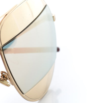 Christian Dior Split 1 Aviator Sunglasses Rose Gold 7 of 8